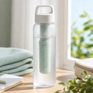AquaDrop Filter Bottle product photo for Cocoonmart travel collection