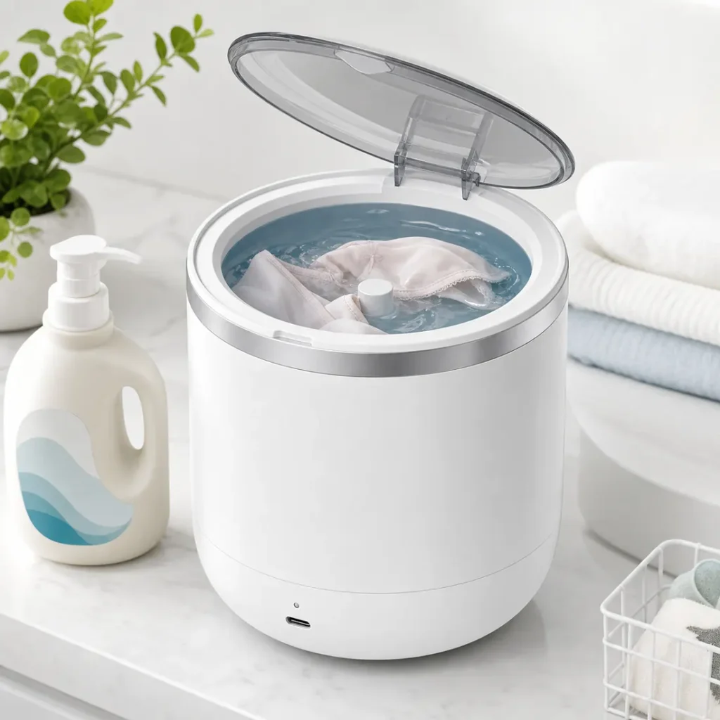 YE02 Underwater Mini Washing Machine product photo for Cocoonmart home collection