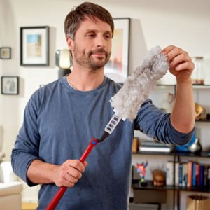 O-Cedar Dual-Action Microfiber Duster Set with Telescopic Handle